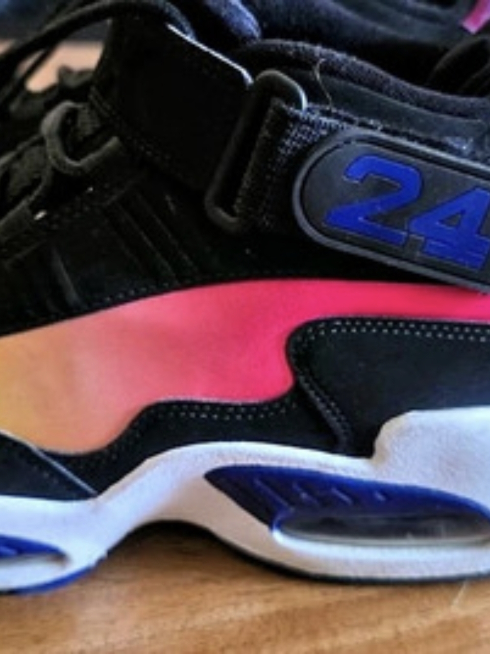 Nike Air Griffey Max 1 Men's Sneakers US 9.5 Black & Pink